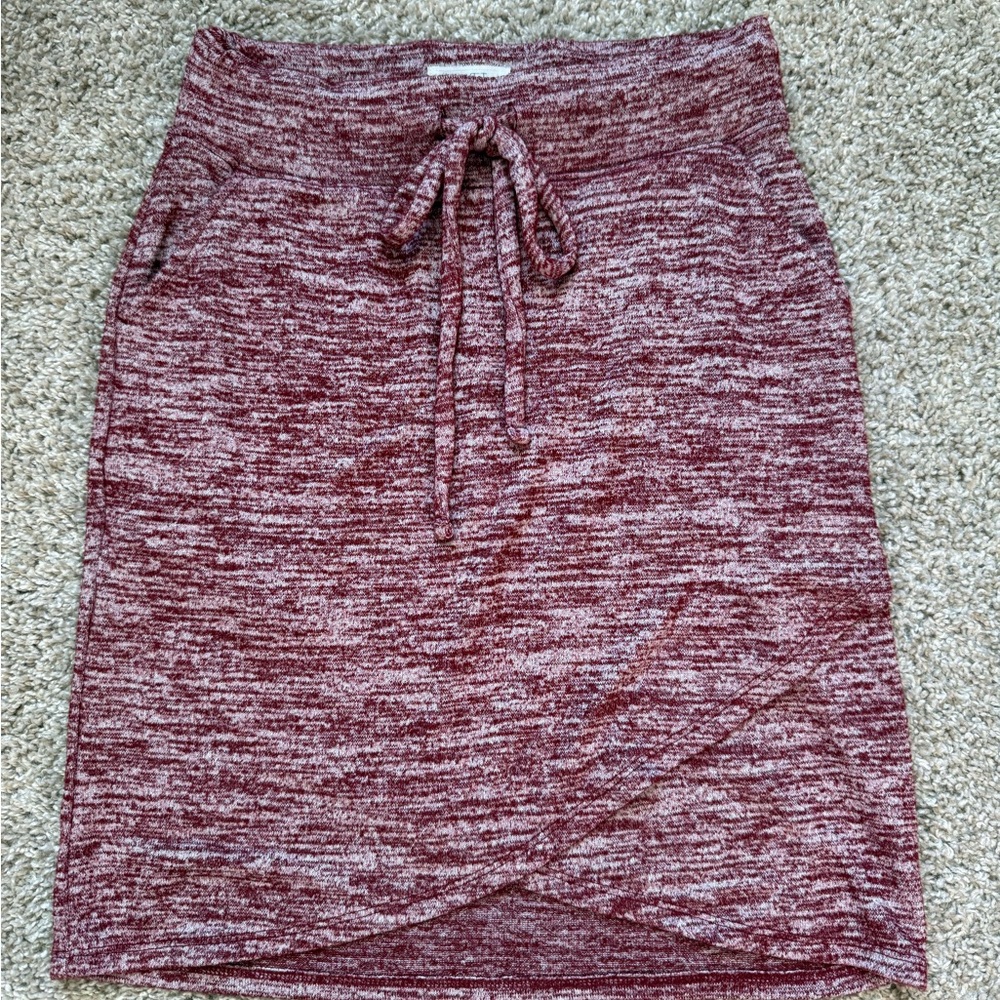 Market & Spruce Knit Tulip Skirt